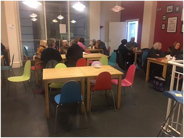 Atrium Café has new chairs