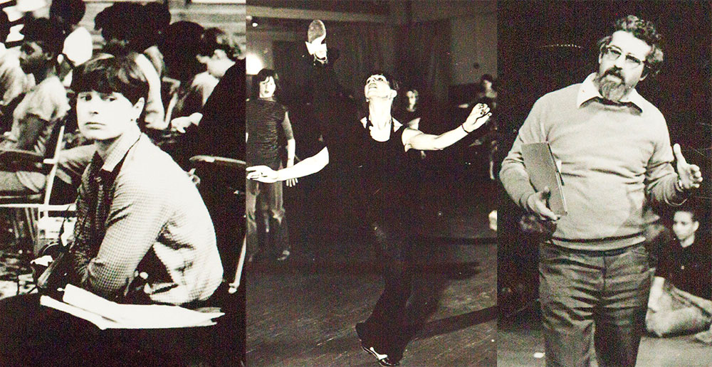 Celia Greenwood, Theresa Noble and Ed Burman