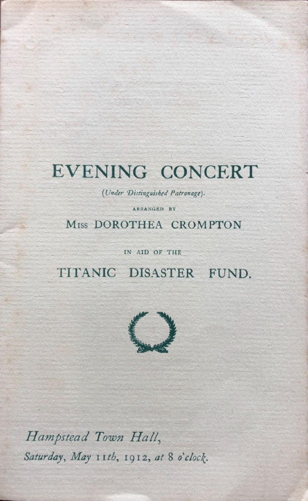 Programme cover