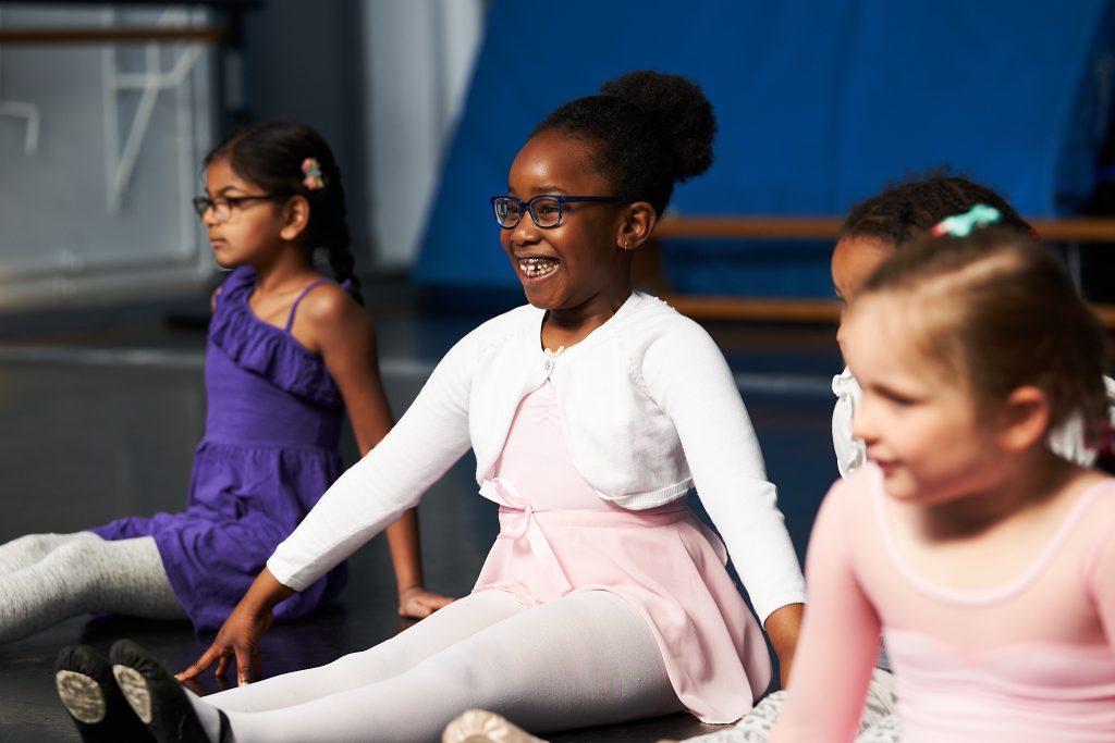 A ballet class